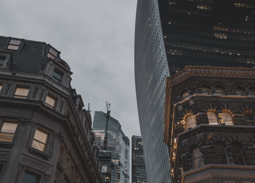 Image of London skyline representing the article announcing W1M partnership with Firenze.